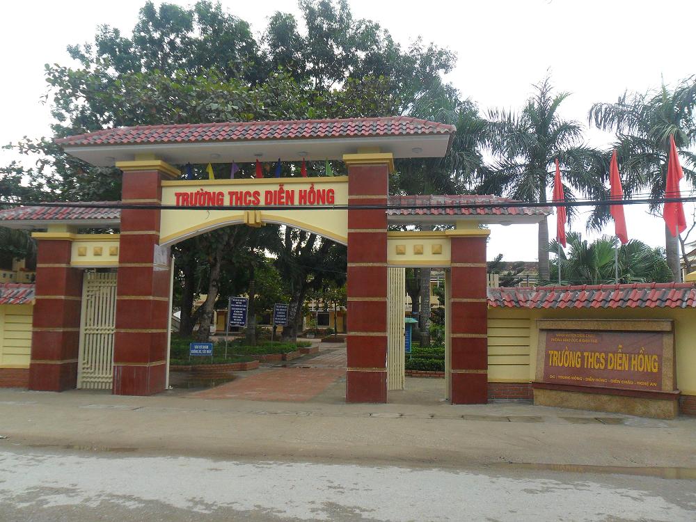 Lịch sử phát triển trường THCS Diễn Hồng